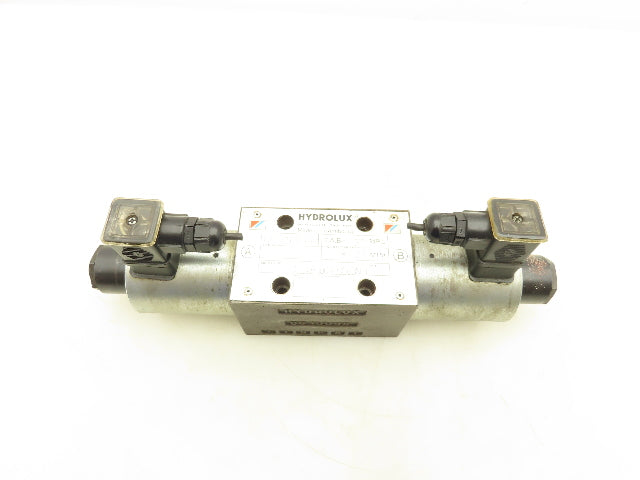 Moog Hydrolux WE43P10CB03C0BN Directional Control Solenoid Valve 24VDC