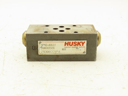 Husky Hydrolux ZRD06CC5PA Hydraulic Sandwich Check Valve HPN646631