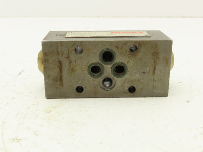 Husky Hydrolux ZRD06CC5PA Hydraulic Sandwich Check Valve HPN646631