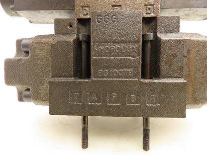 Husky Hydrolux Moog WEH43P10A03CSBN Directional Solenoid Valve K-WE43P06C08PC0BN