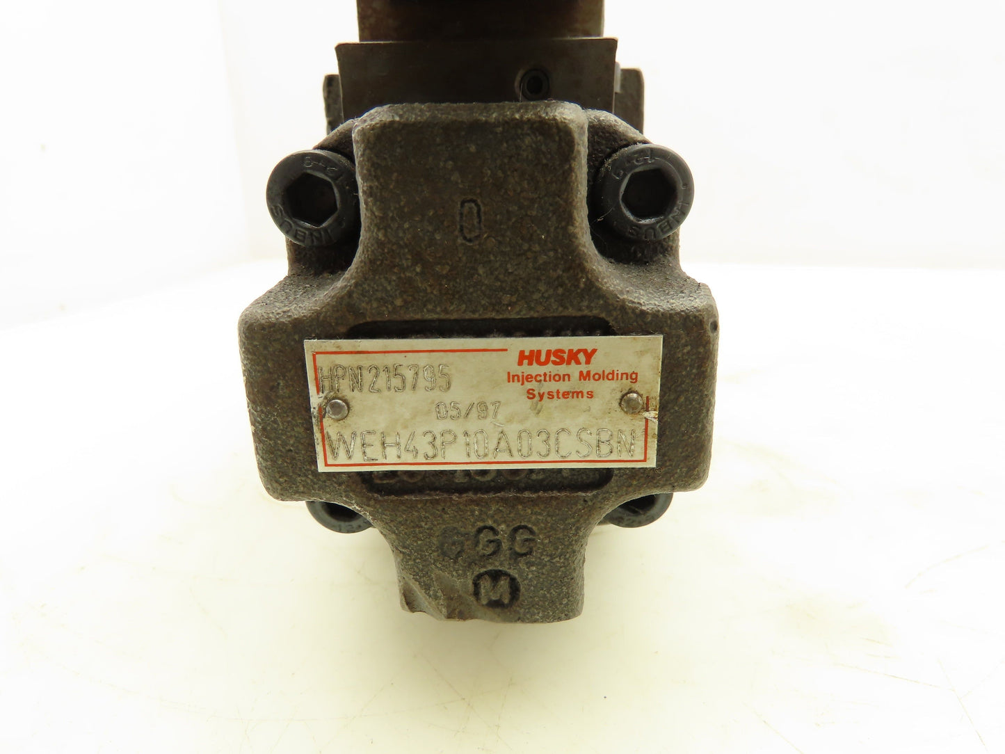 Husky Hydrolux Moog WEH43P10A03CSBN Directional Solenoid Valve K-WE43P06C08PC0BN