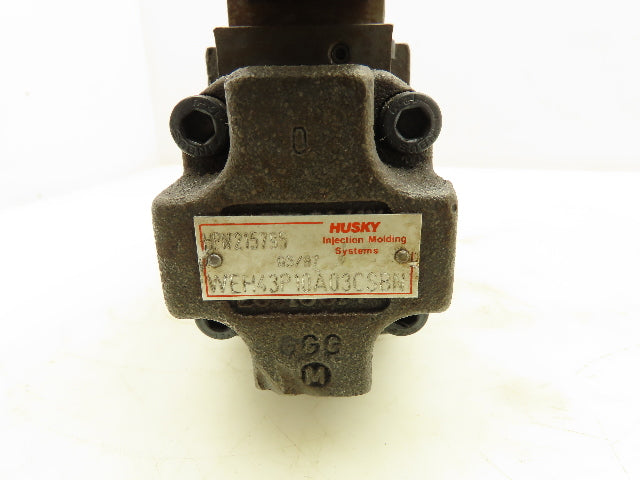 Husky Hydrolux Moog WEH43P10A03CSBN Directional Solenoid Valve K-WE43P06C08PC0BN