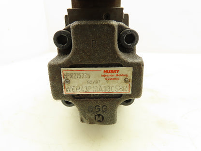 Husky Hydrolux Moog WEH43P10A03CSBN Directional Solenoid Valve K-WE43P06C08PC0BN