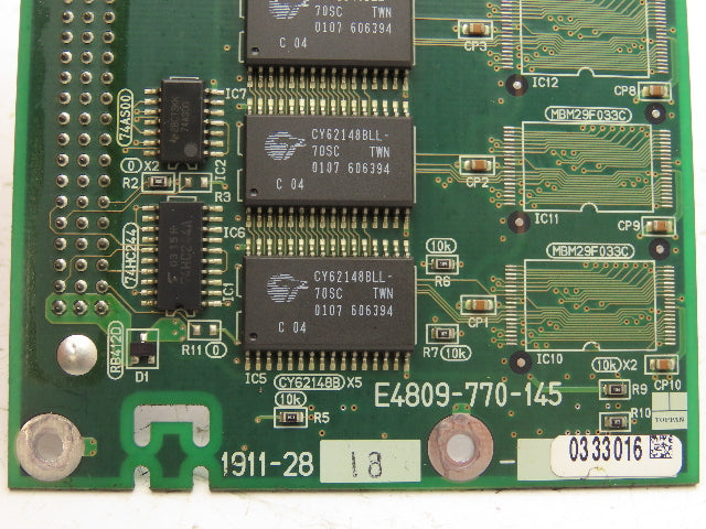 Okuma 1911-2818 SRAM 2M + Flash 0M Card Circuit Board Module