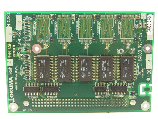 Okuma 1911-2818 SRAM 2M + Flash 0M Card Circuit Board Module