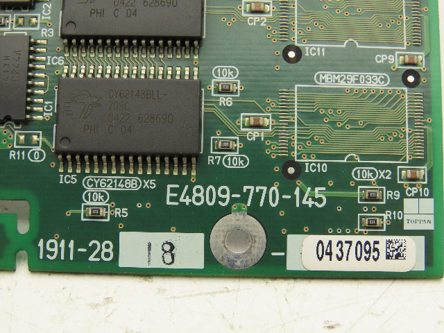 Okuma 1911-2818 SRAM 2M + Flash 0M Card Circuit Board Module