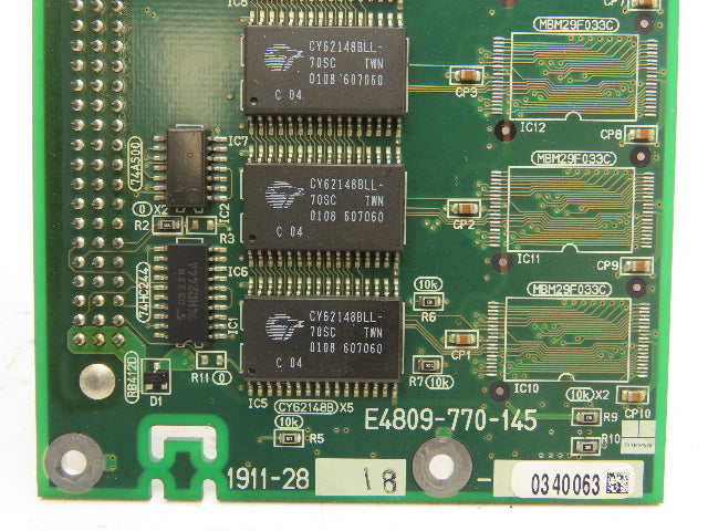 Okuma 1911-2818 SRAM 2M + Flash 0M Card Circuit Board Module