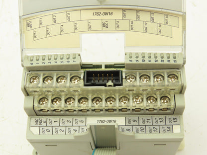 Allen Bradley 1762-OW16 MicroLogix 1200 16 Pt. VAC/VDC Relay Output 24VDC  Ser.A
