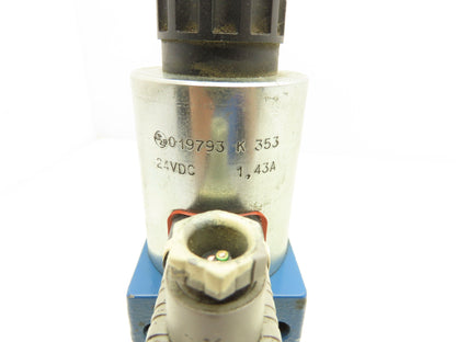 Rexroth 5-4WE10C33/CG24N9K4/A12 Directional Control Solenoid Valve 24VDC