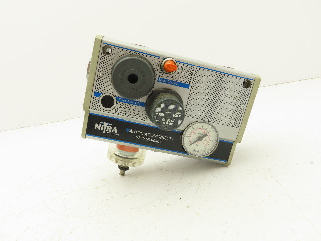 Automation Direct Tap-1000 Nitra Pneumatics Air Treatment Unit Regulator Filter