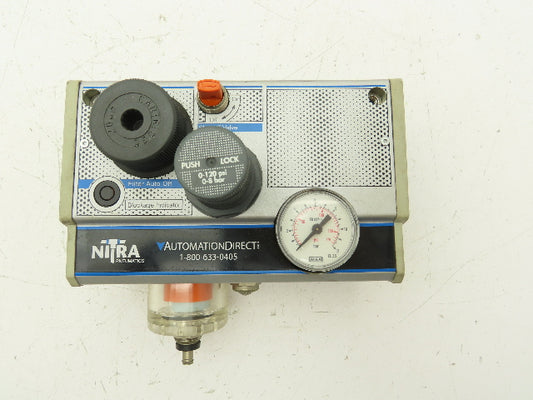 Automation Direct Tap-1000 Nitra Pneumatics Air Treatment Unit Regulator Filter