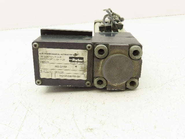 Parker 803-5218A Linear Actuator Cylinder Servo Motor Belt Driven Sensor