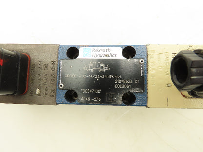 Rexroth 3DREP 6 C-14/25A24N9K4M Proportional Reducing Solenoid Valve 24VDC