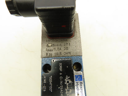 Rexroth 3DREP 6 C-14/25A24N9K4M Proportional Reducing Solenoid Valve 24VDC