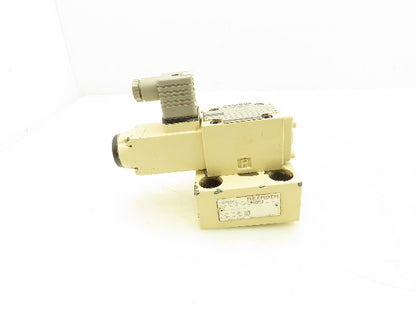 Rexroth LFA25 KWA-60/A10/12 Logic Cartridge Valve Solenoid Control Cover 4WE6D51