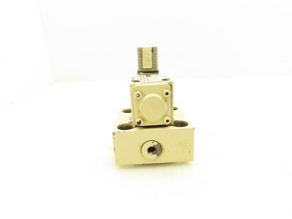 Rexroth LFA25 KWA-60/A10/12 Logic Cartridge Valve Solenoid Control Cover 4WE6D51