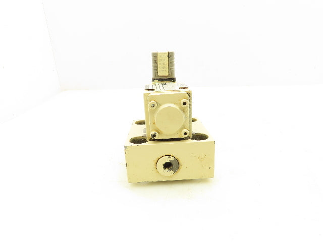 Rexroth LFA25 KWA-60/A10/12 Logic Cartridge Valve Solenoid Control Cover 4WE6D51