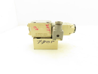 Rexroth LFA16 KWA-60/A08/12 Logic Cartridge Valve Solenoid Control Cover 4WE6D51