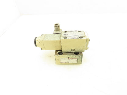 Rexroth LFA16 KWA-60/A08/12 Logic Cartridge Valve Solenoid Control Cover 4WE6D51