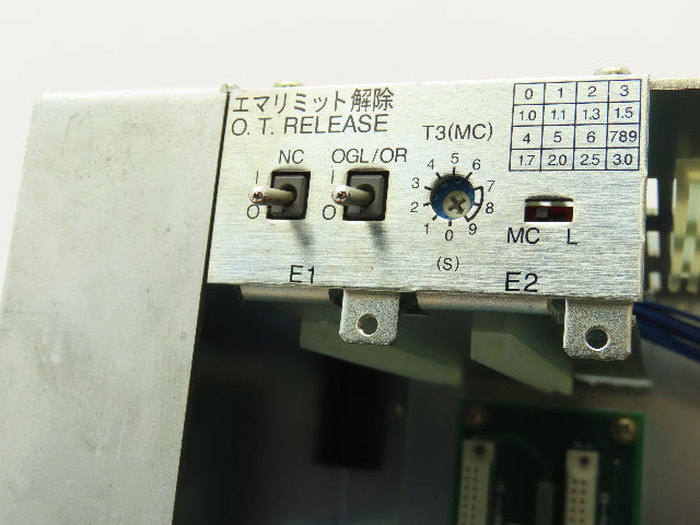 Okuma A911-3070 PLC Slot Rack Card Chassis with Motherboard ES-V4504