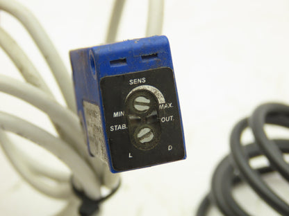 Automation Direct QMRB-0N-0A Photo Electric Sensor Diffuse 5-100mm Lot of 3