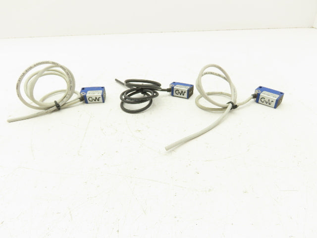 Automation Direct QMRB-0N-0A Photo Electric Sensor Diffuse 5-100mm Lot of 3