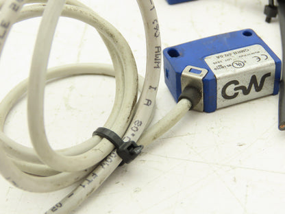 Automation Direct QMRB-0N-0A Photo Electric Sensor Diffuse 5-100mm Lot of 3