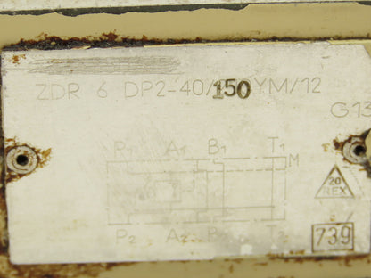 Rexroth ZDR 6 DP2-40/150YM/12 Pressure Reducing Sandwich Valve  Lot of 3