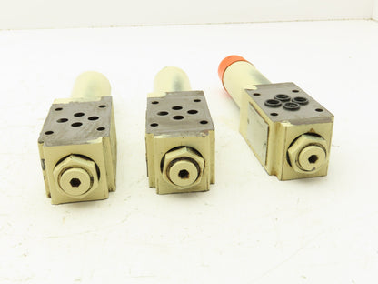 Rexroth ZDR 6 DP2-40/150YM/12 Pressure Reducing Sandwich Valve  Lot of 3