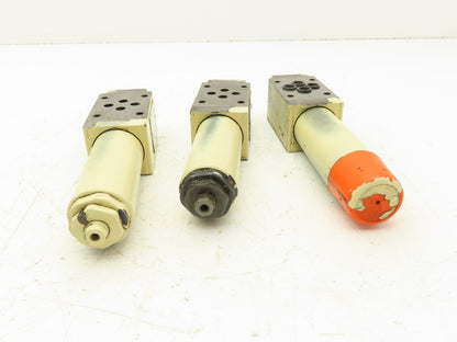 Rexroth ZDR 6 DP2-40/150YM/12 Pressure Reducing Sandwich Valve  Lot of 3