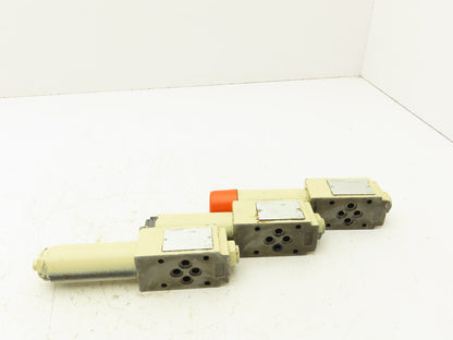 Rexroth ZDR 6 DP2-40/150YM/12 Pressure Reducing Sandwich Valve  Lot of 3