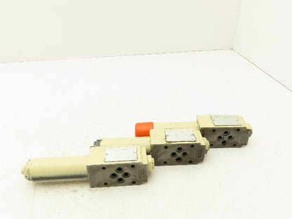 Rexroth ZDR 6 DP2-40/150YM/12 Pressure Reducing Sandwich Valve  Lot of 3