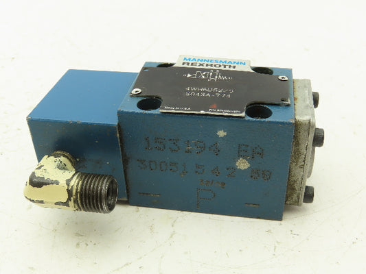 Rexroth 4WH 6 D52/5 Directional Flow Control 2-Pos Spool Valve