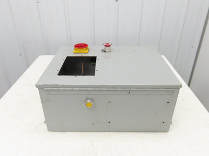 Wiegmann B201609CH Electrical Enclosure 20x16x9" Wall Mount 5.5x7.5" Cutout