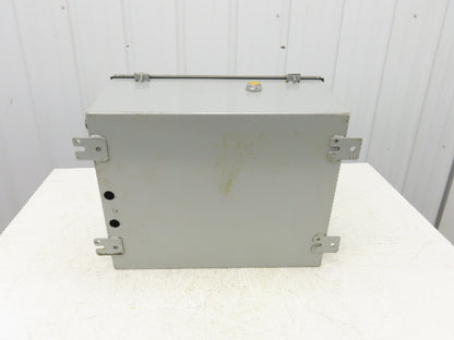 Wiegmann B201609CH Electrical Enclosure 20x16x9" Wall Mount 5.5x7.5" Cutout