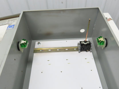 Wiegmann B201609CH Electrical Enclosure 20x16x9" Wall Mount 5.5x7.5" Cutout