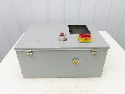 Wiegmann B201609CH Electrical Enclosure 20x16x9" Wall Mount 5.5x7.5" Cutout