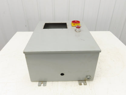 Wiegmann B201609CH Electrical Enclosure 20x16x9" Wall Mount 5.5x7.5" Cutout