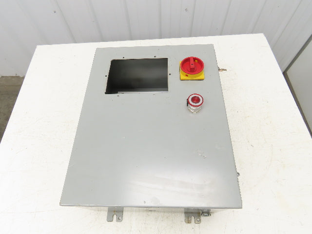 Wiegmann B201609CH Electrical Enclosure 20x16x9" Wall Mount 5.5x7.5" Cutout