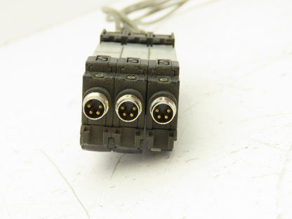 Keyence FS-V31CP Amplifier Photoelectric Sensor Set 12-24VDC 20mA M8 Connector