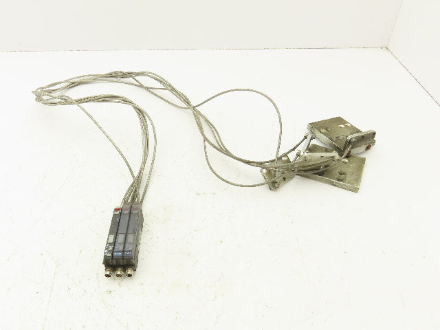 Keyence FS-V31CP Amplifier Photoelectric Sensor Set 12-24VDC 20mA M8 Connector