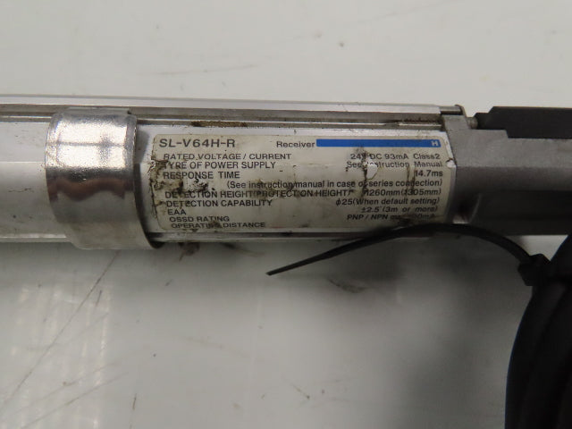 Keyence SL-V64H Curtain Light Receiver 24VDC 93mA IP65 Type 4