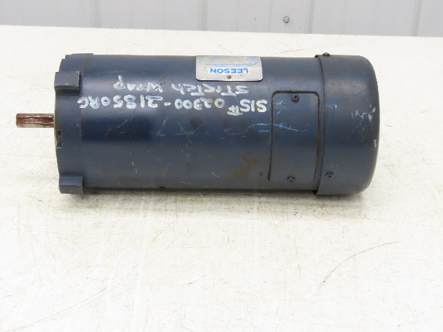 Leeson 108023.00 Permanent Magnet Motor 1HP 1750 Rpm 180VDC 5A ZS56C Frame