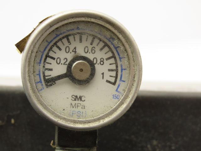 SMC NVFS3100-5FZ  5-Station Pneumatic Manifold with 24VDC Solenoid Valves