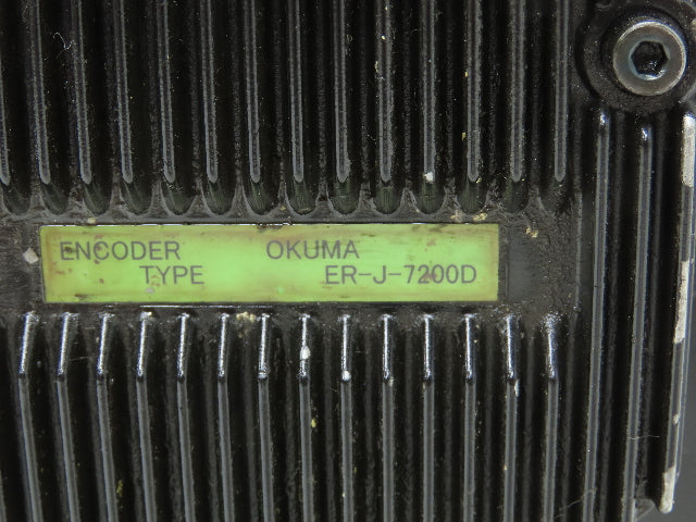 Okuma BL-MC400J-15S AC Servo Motor 6kW 1500 RPM 26A 145V 3PH Encoder ER-J-7200D