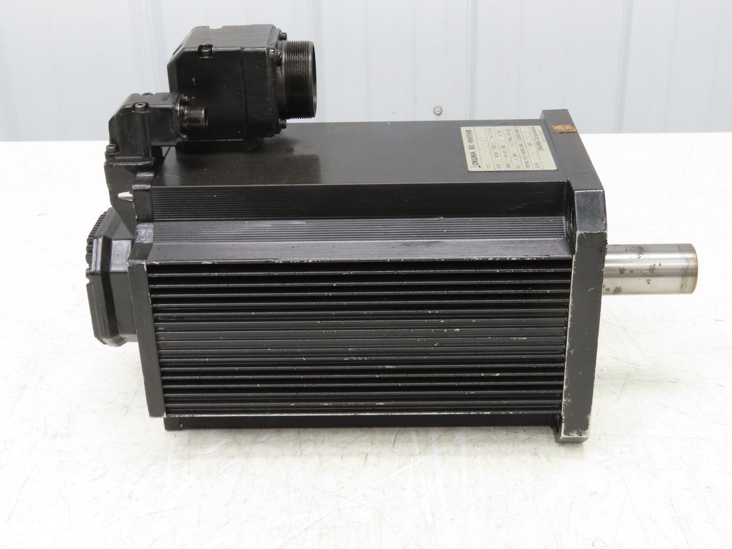 Okuma BL-MP400J-20S AC Servo Motor 6.7kW 2000 RPM 143V 40.8A Encoder ER-J-7200D