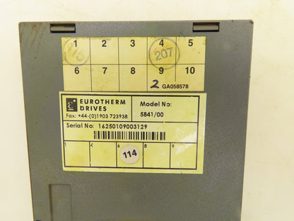 Eurotherm Drives 5841/00 Keypad Interface Digital Display For Drives
