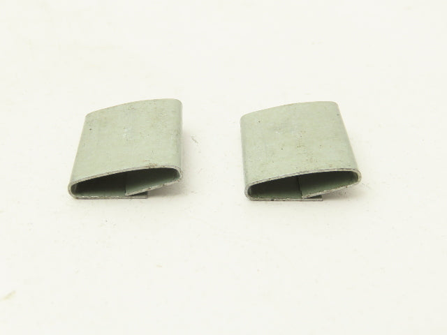 SS34SEAL Metal Strapping Seal 3/4" x 1" Closed Clips .020 Steel Lot of 5000
