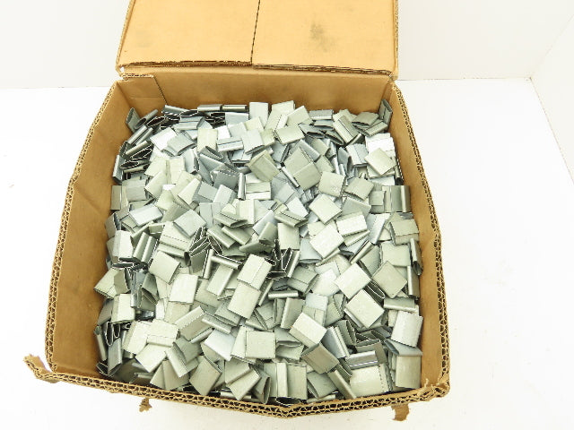 SS34SEAL Metal Strapping Seal 3/4" x 1" Closed Clips .020 Steel Lot of 5000