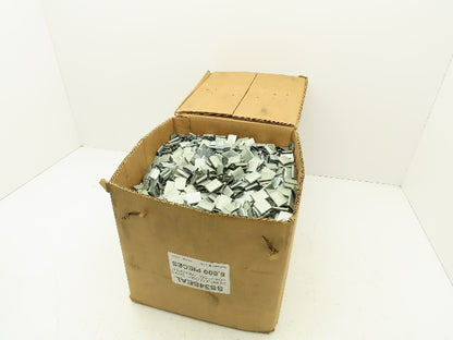 SS34SEAL Metal Strapping Seal 3/4" x 1" Closed Clips .020 Steel Lot of 5000